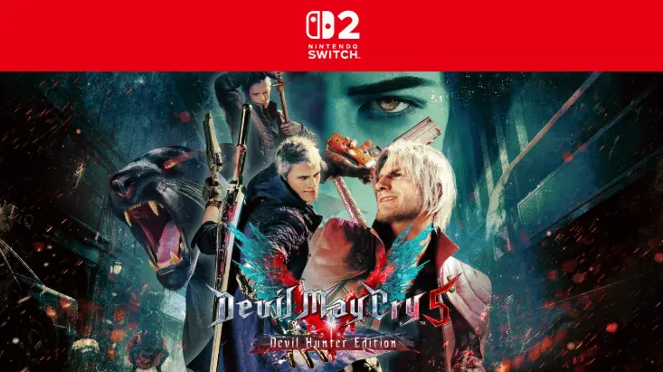 《鬼泣5:恶魔猎人版》现已登陆Switch2!售价约144元