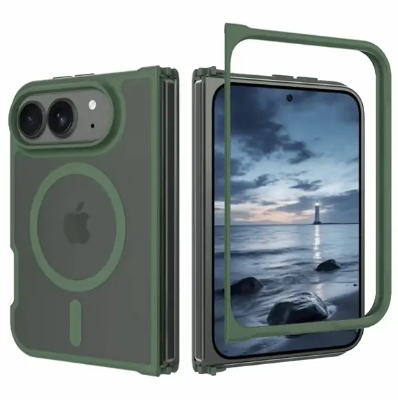 苹果首款折叠屏?厂商上架iPhone Fold第三方保护壳!