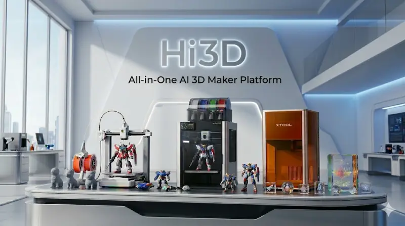 有3D打印机就一定要试试Hi3D:一键搞定所有繁琐切片步骤