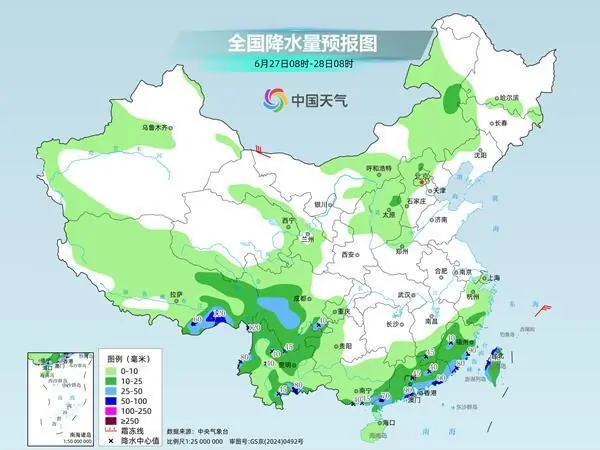 北方高温周末将成片发展 南方主雨带逐渐北抬