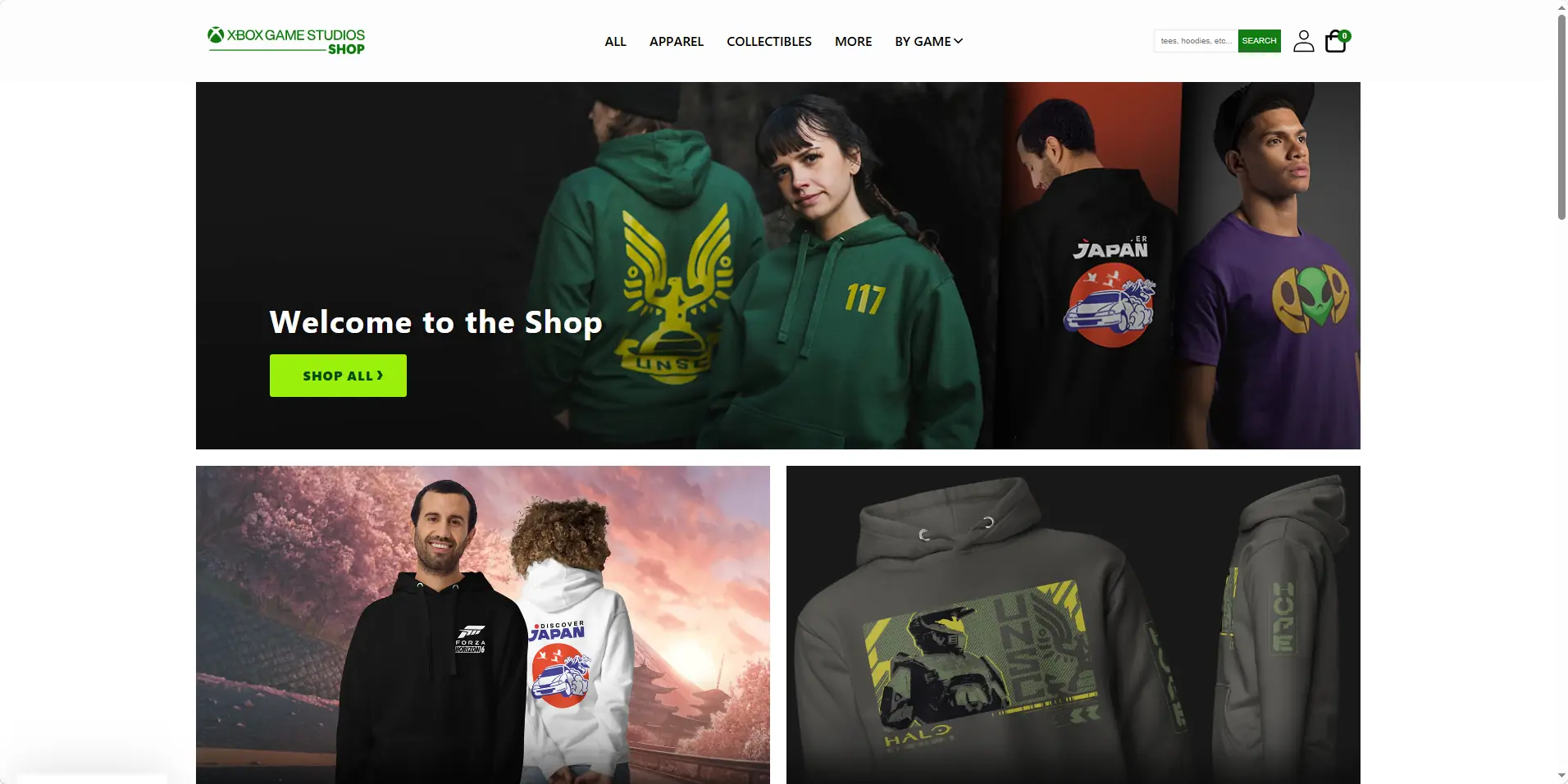 Xbox游戏周边商店:Xbox Game Studios Shop正式上线