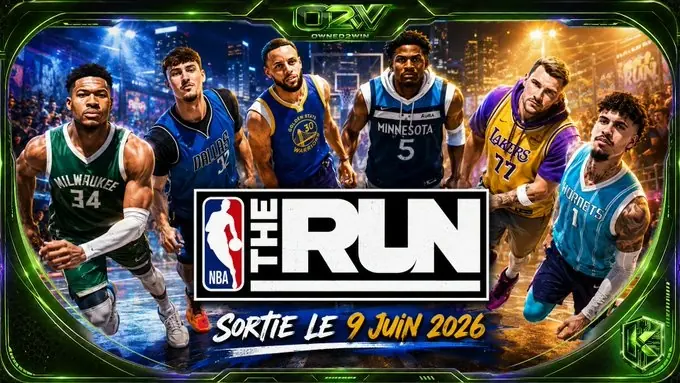 《NBA THE RUN》今日上线 3v3街机风回归纯粹街球!