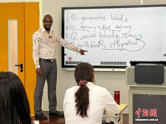 学养生译医理 南非教师陈天的“中医文化奇遇记”