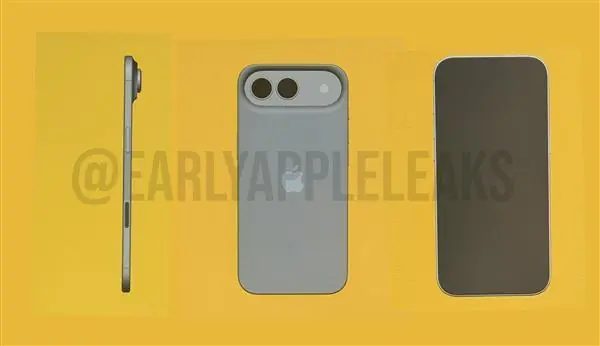 iPhone Air 2外观首秀:告别单摄 补齐影像短板