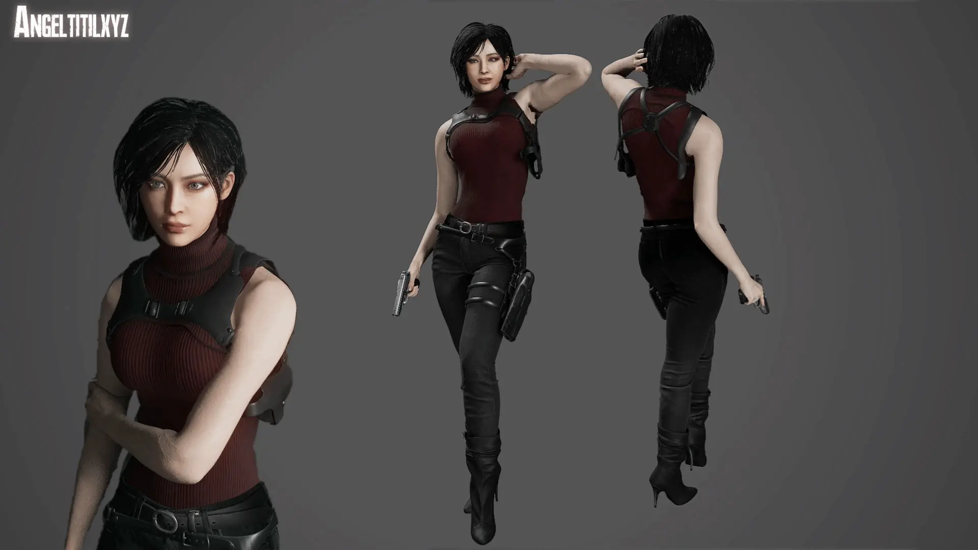熟悉身影再现!《生化9》艾达王全新MOD：女神登场！