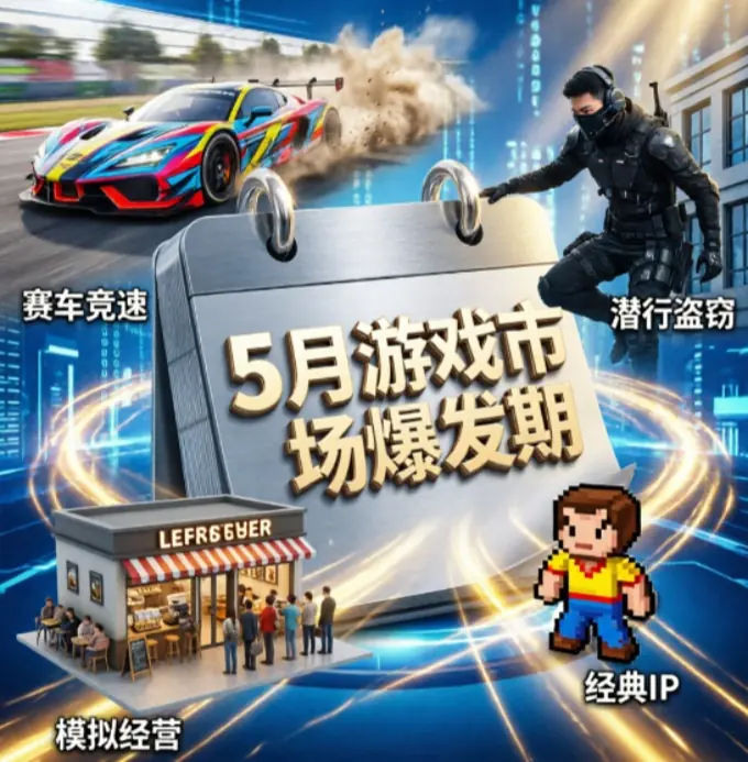 拒绝游戏荒!潜行神作到牧场物语 五月下旬神仙打架