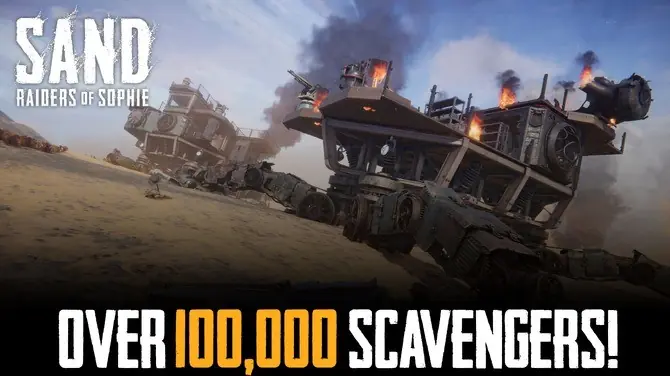 末世沙漠射击新作《Sand》玩家突破10万!更新路线公布
