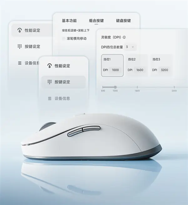 小米无线鼠标4 Pro发布：轻量静音、全域传感、三模切换，7月7日开售