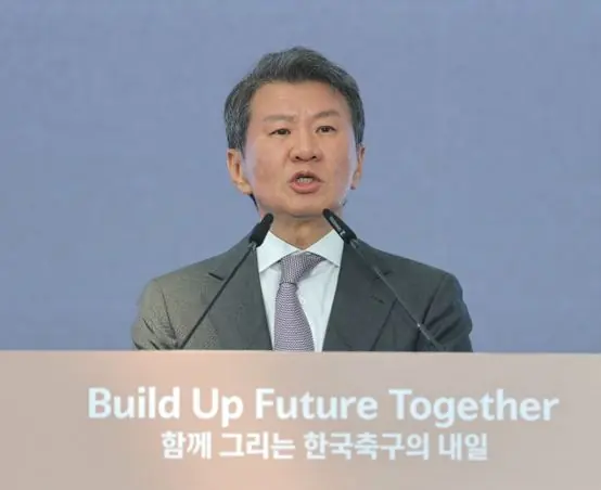 外媒:韩国队无缘世界杯32强的背景下,韩国足协主席郑梦奎辞职