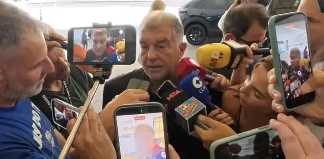 拉波尔塔：拉菲尼亚会留队；我们对阿德耶米加盟感到兴奋