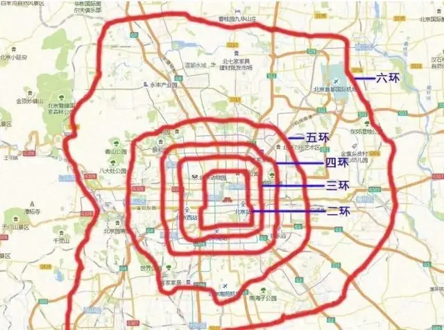 为什么说北京5.5环是当下最急需修建的道路五环六环常年拥堵根源