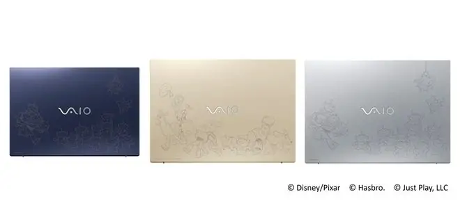 VAIO延续与迪士尼合作,推出《玩具总动员》主题联名笔电