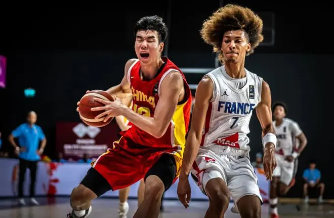U17世界杯:中国男篮狂输法国26分无缘八强 刘玄昱20+7张子一7中7