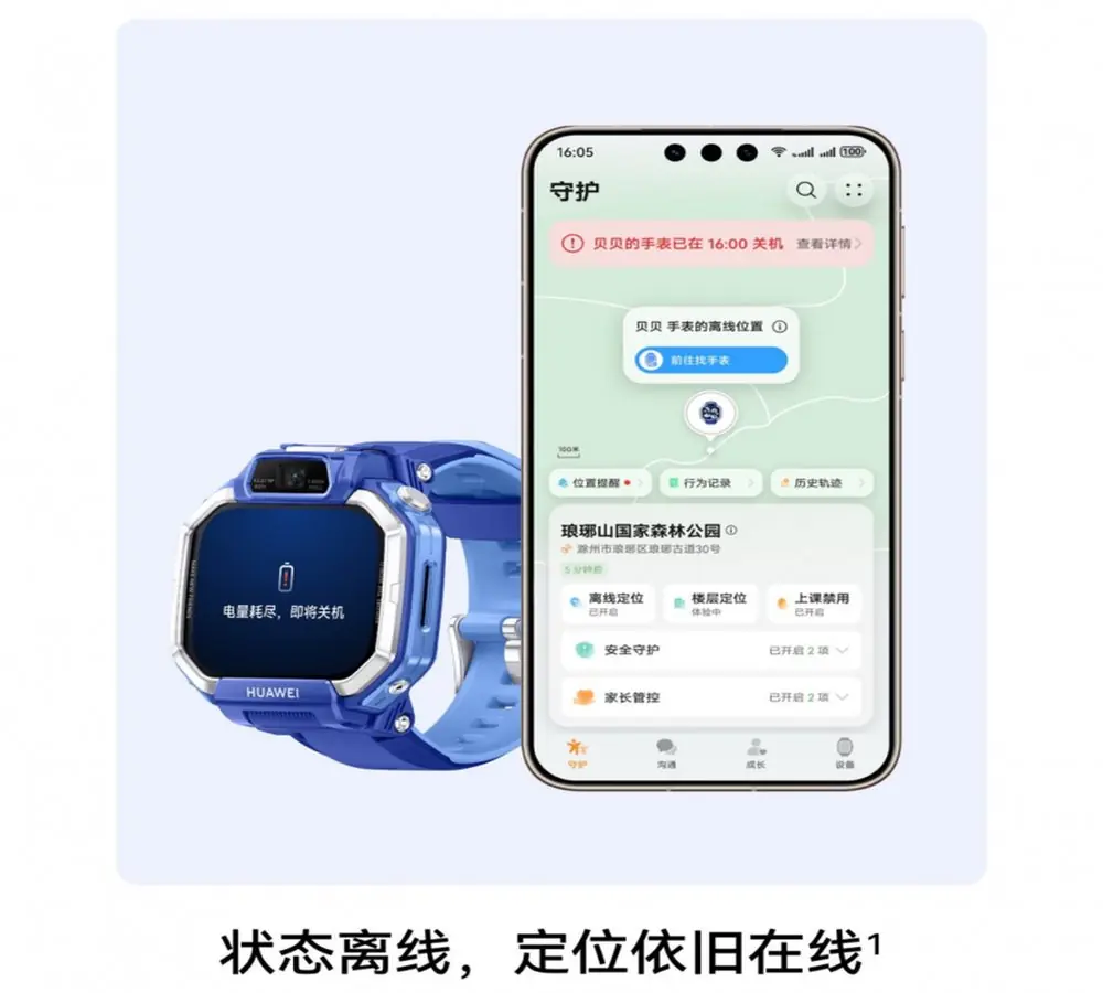 华为超新星X1系列科普:全能儿童安全守护手表
