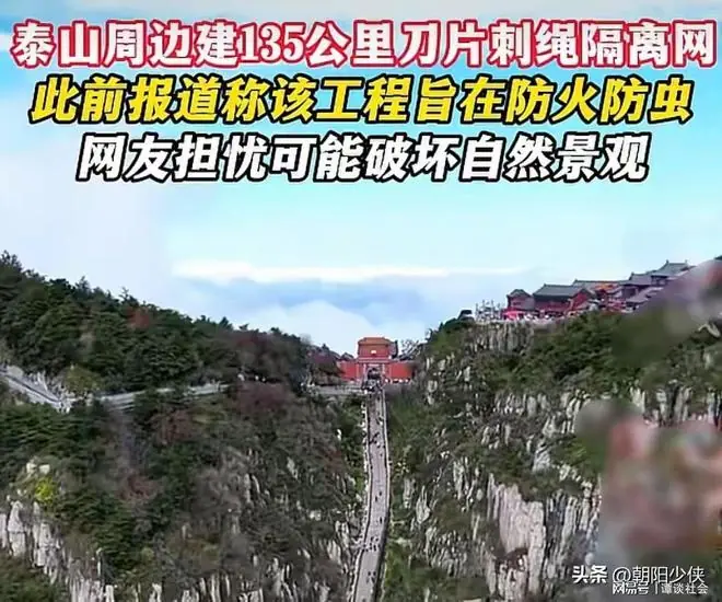 耗资2519万的隔离网被拆,建设目的曝光,官方道歉,网友不买账!