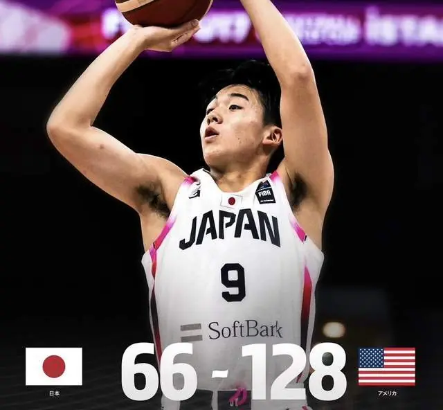 4战输163分!日本U17惨案证明:八村塁是特例,混血难救日本篮球