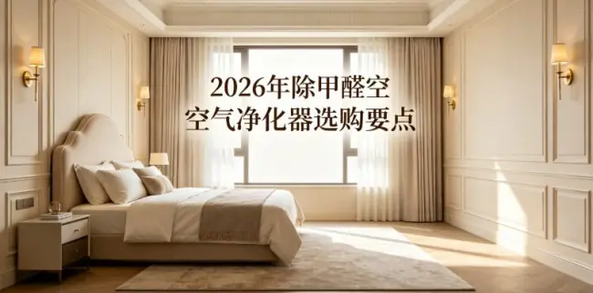 2026年除甲醛空气净化器选购要点:专业除醛机核心参数测评