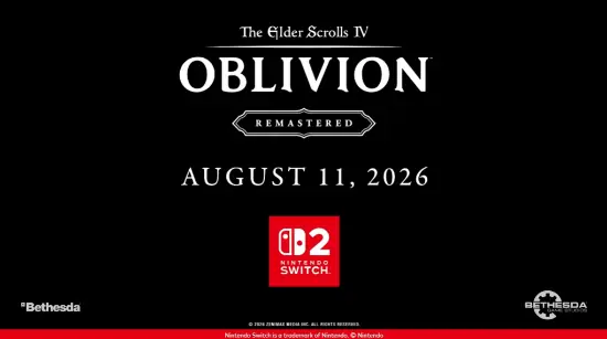 采用完整卡带!《上古卷轴4:湮灭》Switch2版8月11日发售