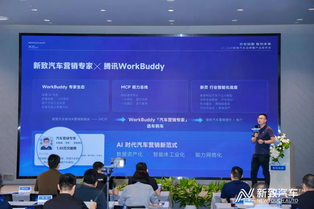 新致软件汽车营销专家上架WorkBuddy,开启汽车营销AI新范式