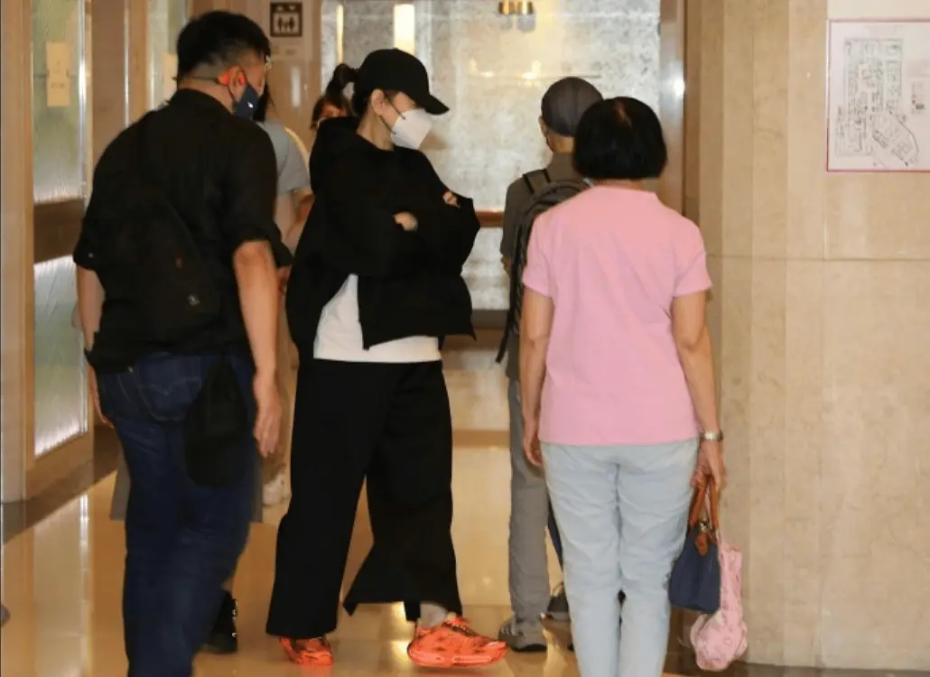 林青霞低调抵达医院 探望资深电影人施南生