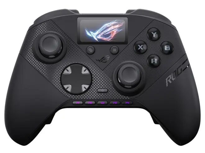华硕ROG推雷切II Pro PC手柄控制器:8kHz轮询率,集成彩屏