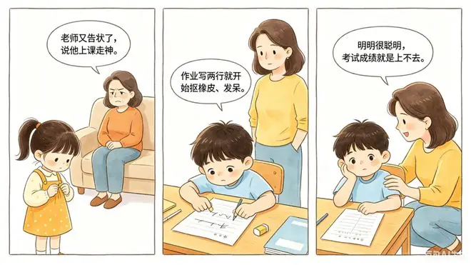 别盲目练专注力!5 分钟自测,看清孩子注意力属于哪个段位(附权威量表完整解读)
