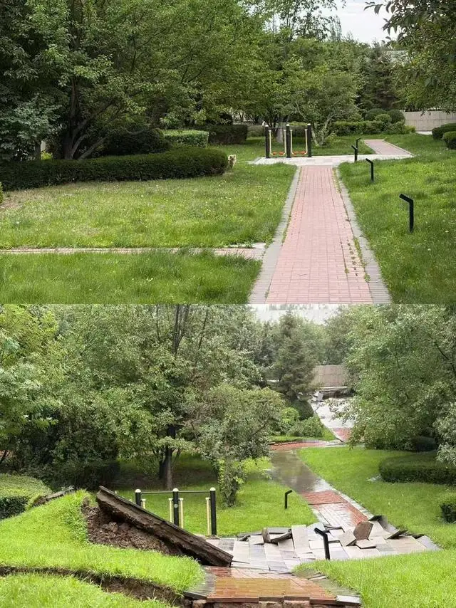沈阳一小区地面塌陷压穿车库 居民质疑物业曾违规施工 专家组正全面检测丨云投诉