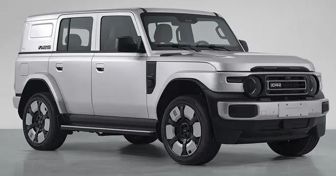 iCAR V25新车申报:奇瑞硬派越野增程SUV,可选激光雷达