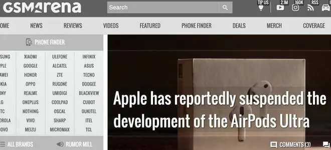 苹果暂停AirPods Ultra研发:带摄像头的旗舰耳机项目暂时搁置