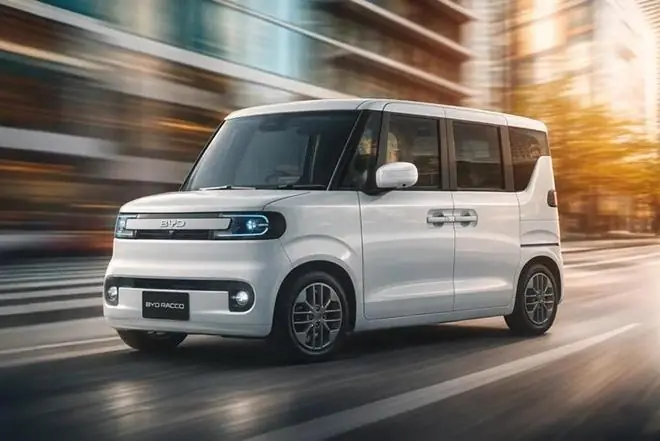 比亚迪纯电K-Car“海獭”Racco月底登陆日本